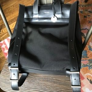 skagen ebba leather backpack
